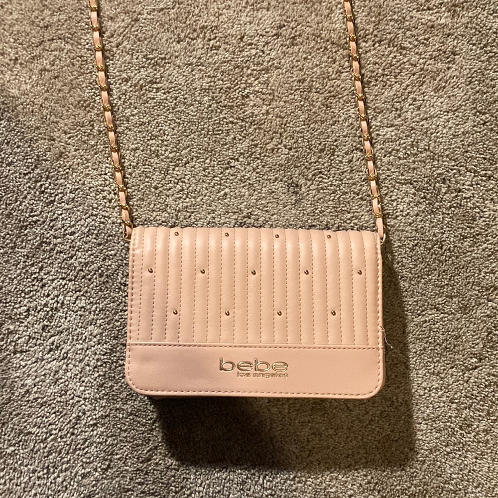 Bebe Purse-Nude Pink- Great shape